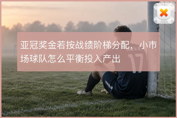 亚冠奖金若按战绩阶梯分配，小市场球队怎么平衡投入产出